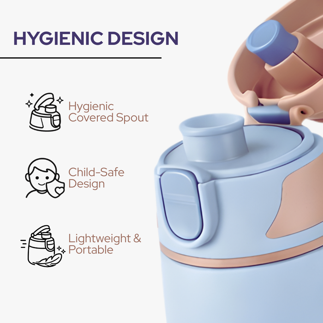 Cello Drinkee Kid's Bottle | BPA Free | Leak-Proof | Soft Spout | 400ml