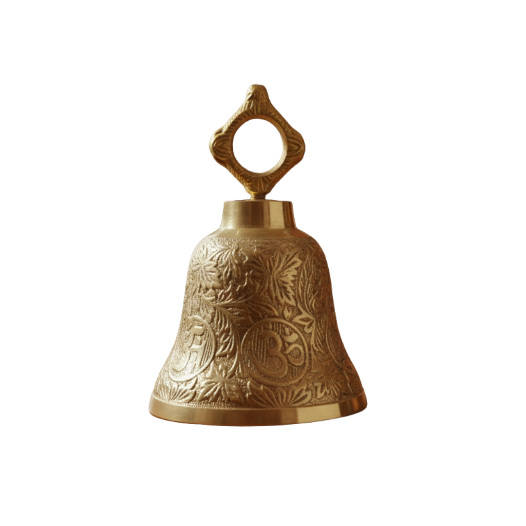 PPital Ghanta | Brass Temple Bell for Home Mandir & Puja | 1570 gm