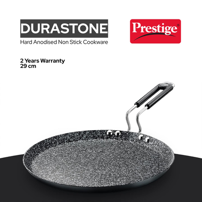 Prestige Tawa | Hard-Anodised Non-Stick | Induction & Gas Compatible