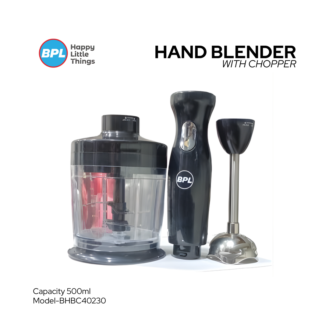 BPL Hand Blender with SS Shaft & Silent Motor |  300W