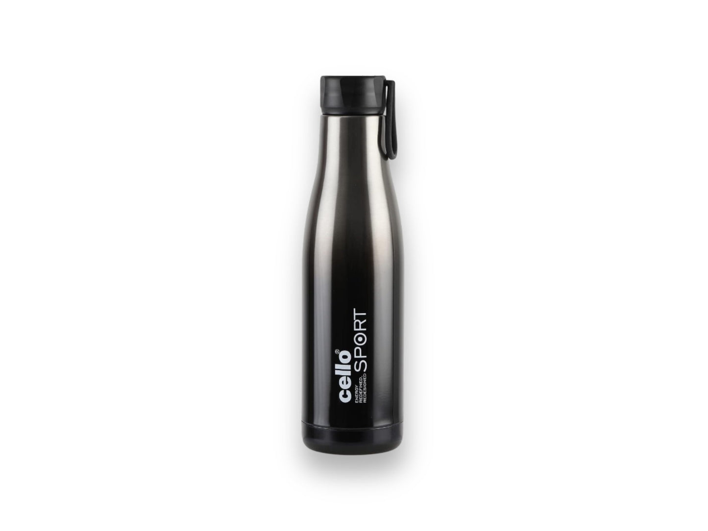 Double Walled, 24 Hours Hot & Cold Vacuum Insulated Flask Water Bottle | Leak Proof Screw Cap Thermosteel Bottle| 600ml